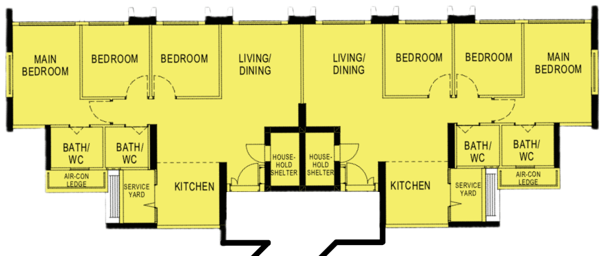 Neighboring units comparison